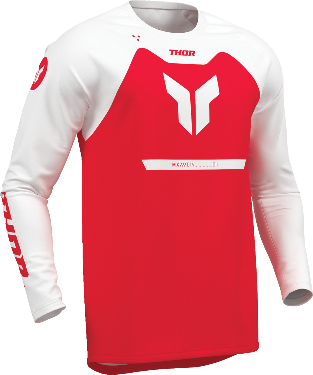 THOR JERSEY RIDEMODE MENACE RED MD