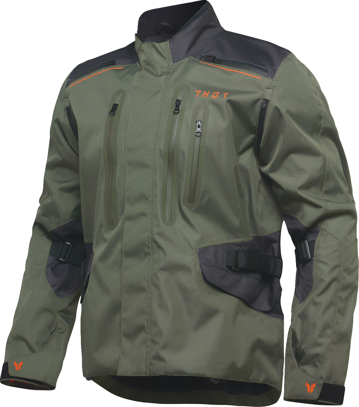 THOR JACKET RANGE ARMY/ORANGE MD
