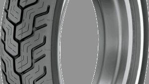 DUNLOP Tire - D402 - Rear - MT90-16 - Narrow Whitewall - 74H