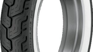 DUNLOP Tire - D402 - Rear - MU85B16 - Wide Whitewall - 77H