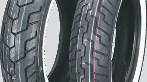 DUNLOP Tire - D404 - Front - 150/80-16 - Wide Whitewall - 71H