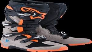 ALPINESTARS BOOT TECH 7 ENDURO BK/WRM GRY/ORG FL 14
