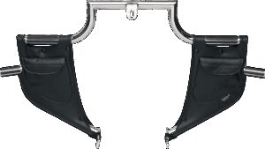 DRAG SPECIALTIES SEATS Plain Lower - Black - FL