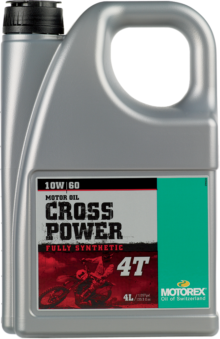 MOTOREX Cross Power Synthetic 4T Engine Oil - 10W-60 - 4L