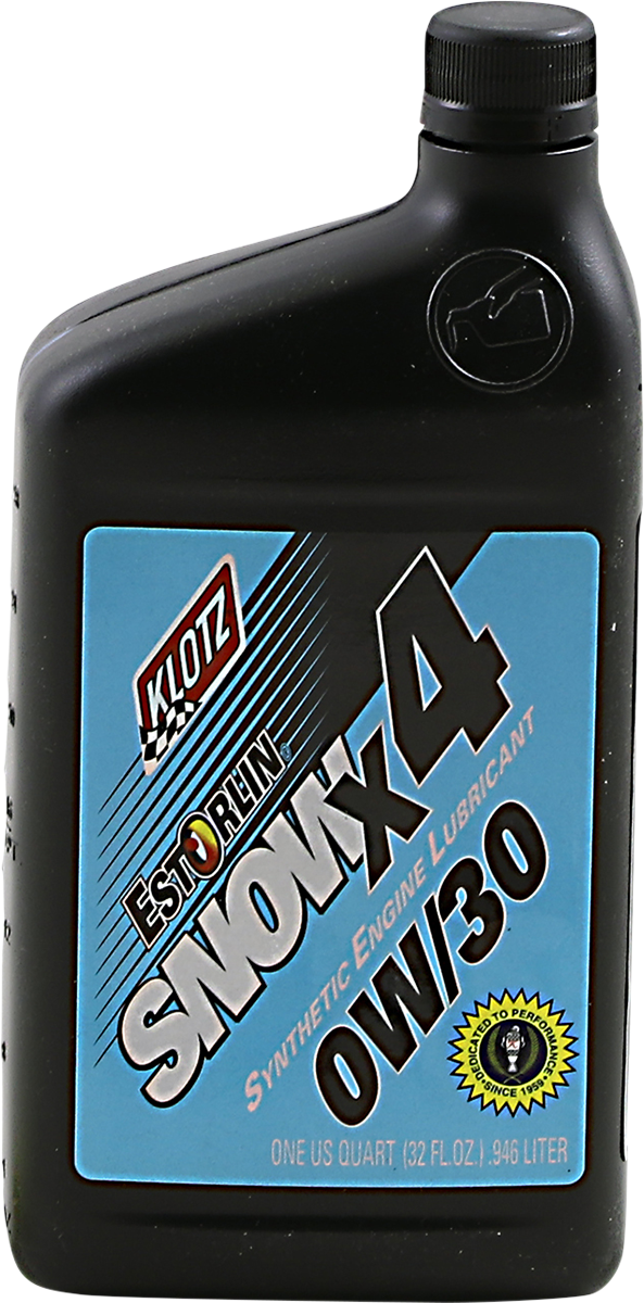 KLOTZ OIL X4 Snow Oil - 0W-30 - 1 U.S. quart