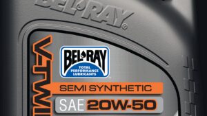 BEL-RAY V-Twin Semi-Synthetic Oil - 20W-50 - 4L