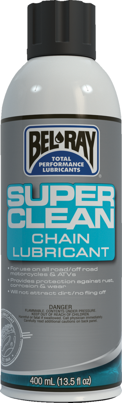 BEL-RAY Super Clean Chain Lube - 400ml - Aerosol