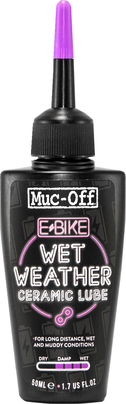 MUC-OFF USA E-Bike Chain Lube - Wet - 50 ml