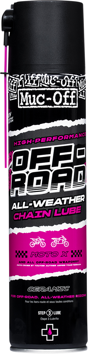MUC-OFF USA Offroad Chain Lube - 400ml - Aerosol