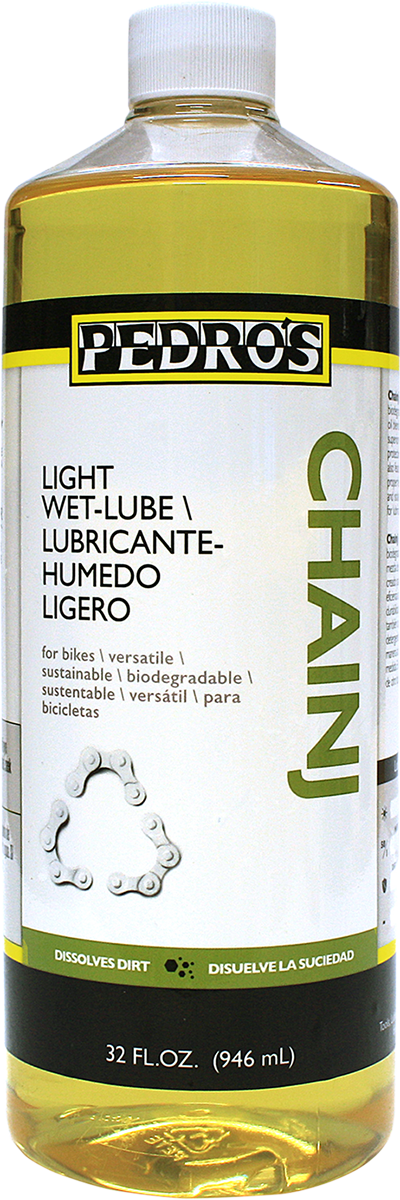 PEDRO'S Chainj Lubricant - Wet - 1 U.S. quart