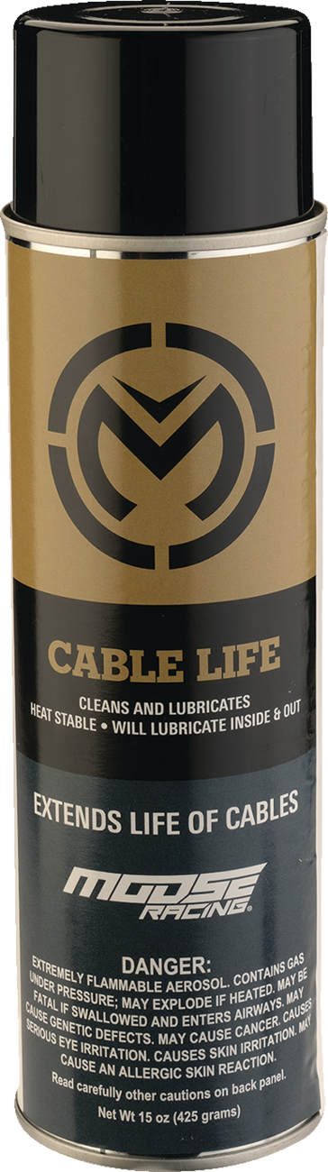 MOOSE OFFROAD Cable Lube - 15 oz. net wt. - Aerosol