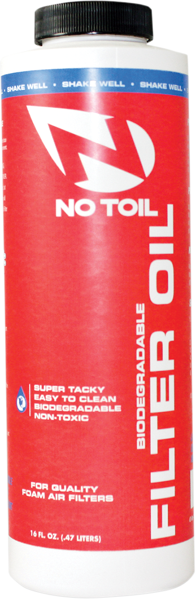NO TOIL Air Filter Oil - 16 U.S. fl oz.