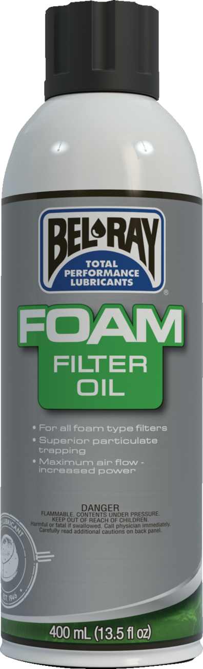 BEL-RAY Foam Filter Oil - 400 ml - Aerosol