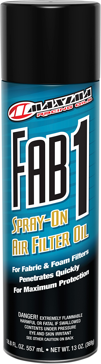 MAXIMA RACING OIL Fab1 Filter Oil - 13 oz. net wt. - Aerosol