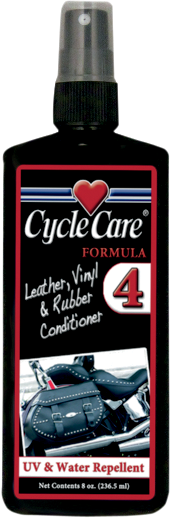 CYCLE CARE FORMULAS Formula 4 Leather Vinyl - 8 U.S. fl oz.