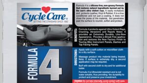 CYCLE CARE FORMULAS Formula 4 Leather Vinyl - 32 U.S. fl oz.