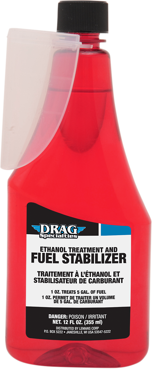 DRAG SPECIALTIES OIL Fuel Treatment and Stabilizer - 12 US fl oz.