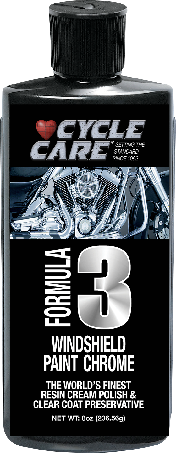 CYCLE CARE FORMULAS Formula 3 Polish - 8 oz. net wt.