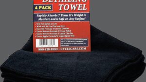 CYCLE CARE FORMULAS Micro Fiber Towel - 4 Pack