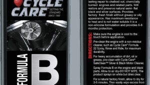 CYCLE CARE FORMULAS Formula B Engine Enhancer - 4 oz net wt.