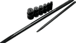 MOTION PRO Wheel Bearing Remover - Split Collet - Metric - 10/12/15/17/20/25 mm - Set