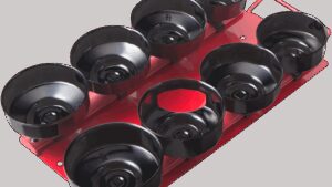 BIKESERVICE Wrench Set - Oil Filter Cup - 8-Piece