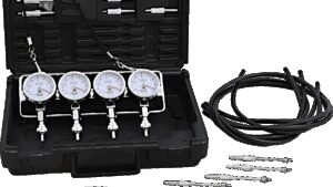 K&L SUPPLY Vacuum Gauge Set - Fuel Pressure - Deluxe