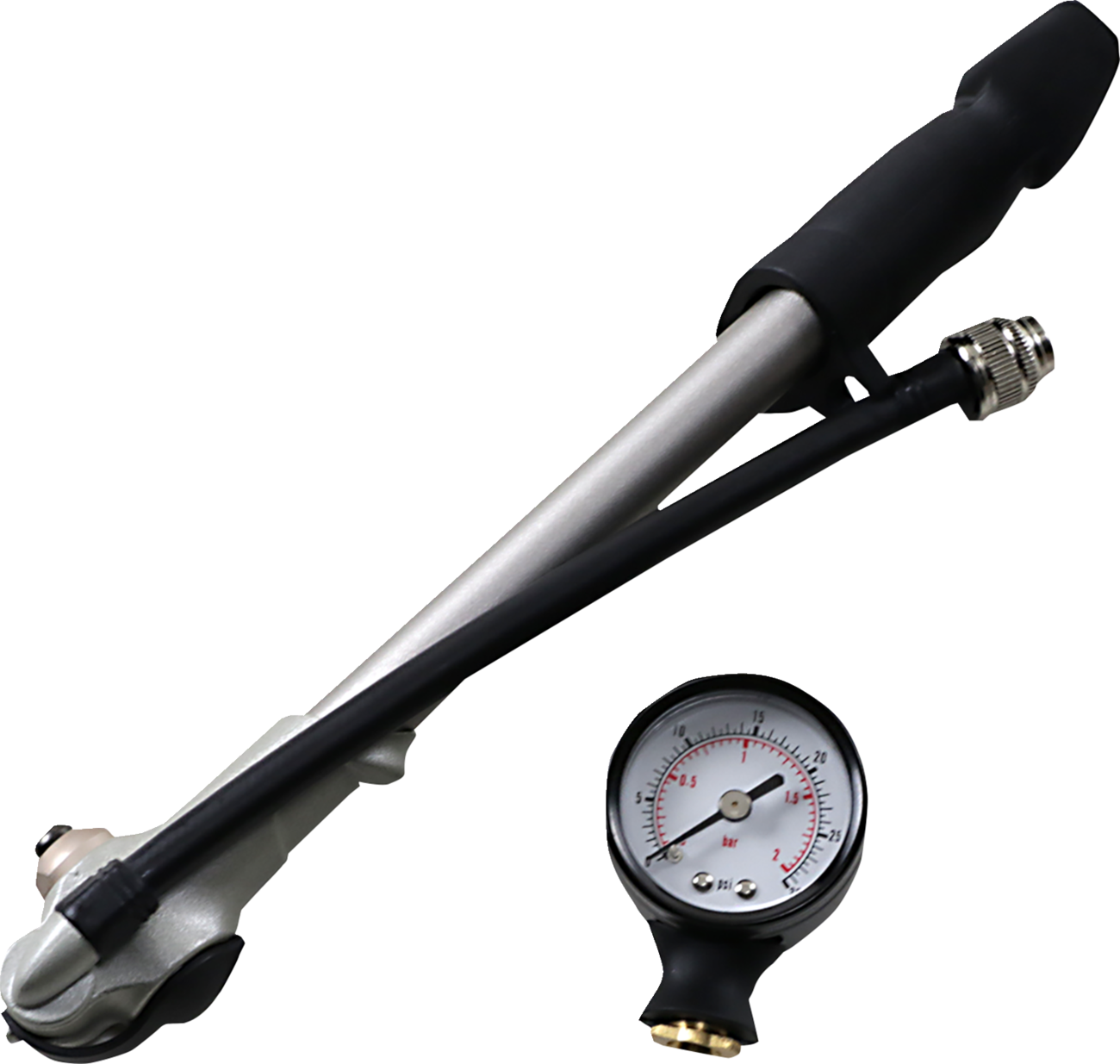 DRAG SPECIALTIES Air Pump with Gauge - 0-30