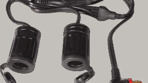 TECMATE Y-Splitter - DIN to Dual Socket Adapter