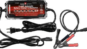 YUASA Battery Charger - 3 A - 12V