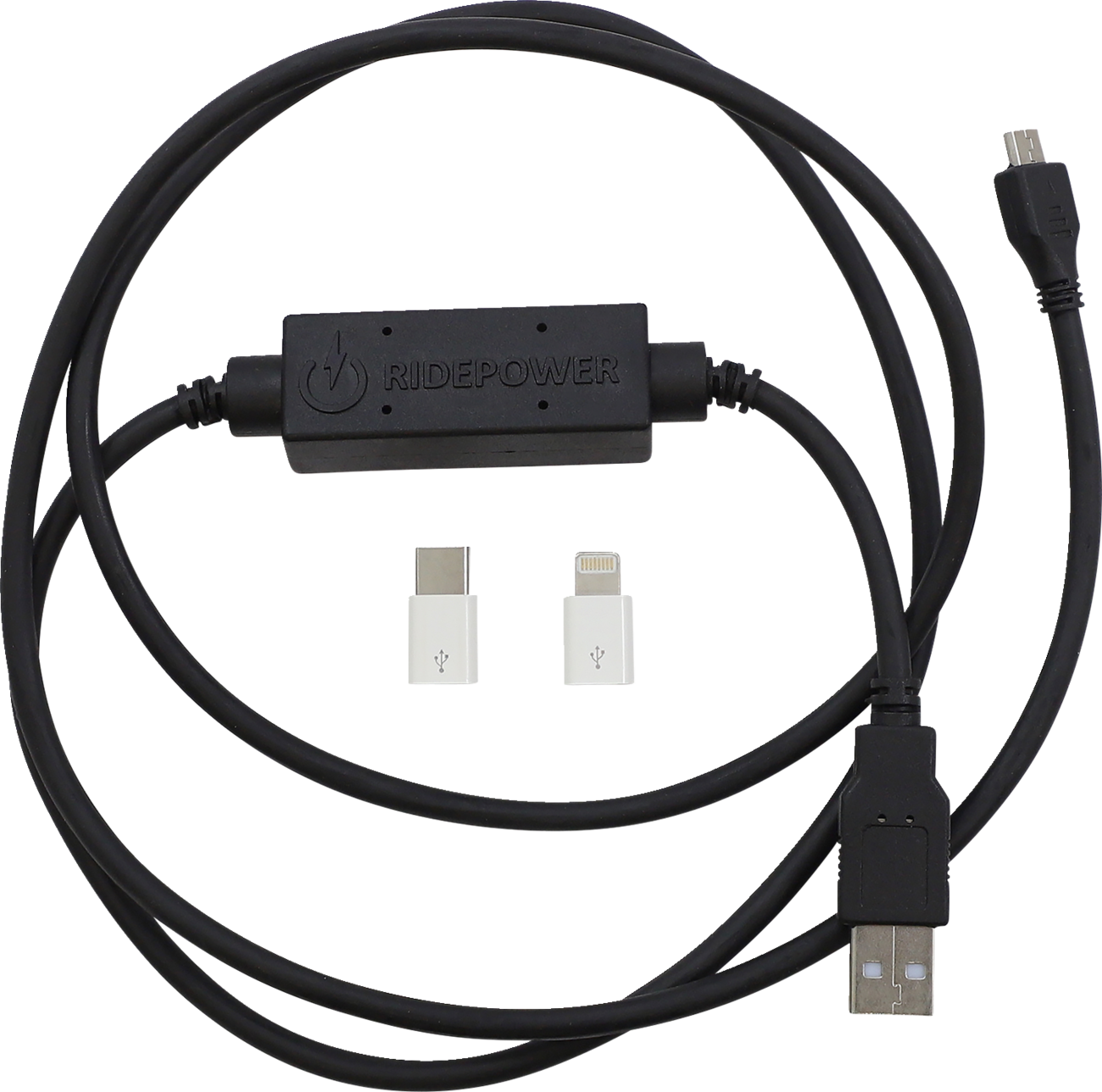 RIDEPOWER Phone Charging Cable - USB to Micro USB - 4'