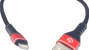 RIDEPOWER USB to Lightning Cable - Charger - Single-End - 7-1/2"