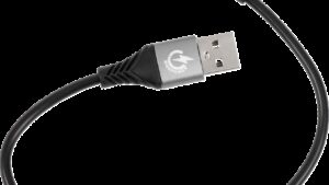 RIDEPOWER USB to 90° USB-C Cable - Charger - Single-End - 12"