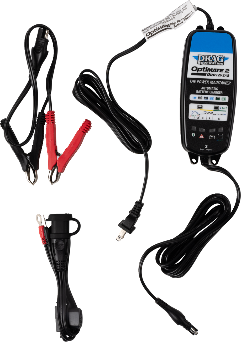 TECMATE Battery Charger - Optimate 2 Duo