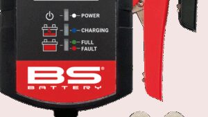 BS BATTERY Battery Charger/Maintainer - BS 10 - 6 V/12 V - 1 A
