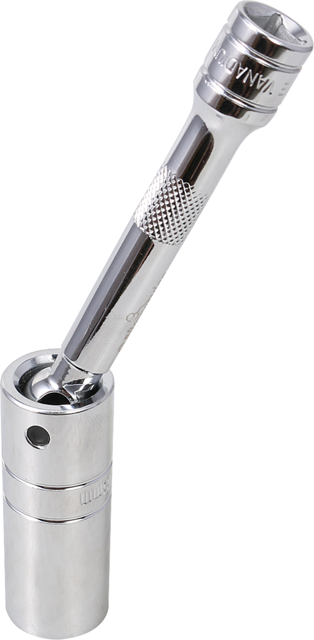 BIKESERVICE Spark Plug Socket - Joint/Magnetic - 3/8"