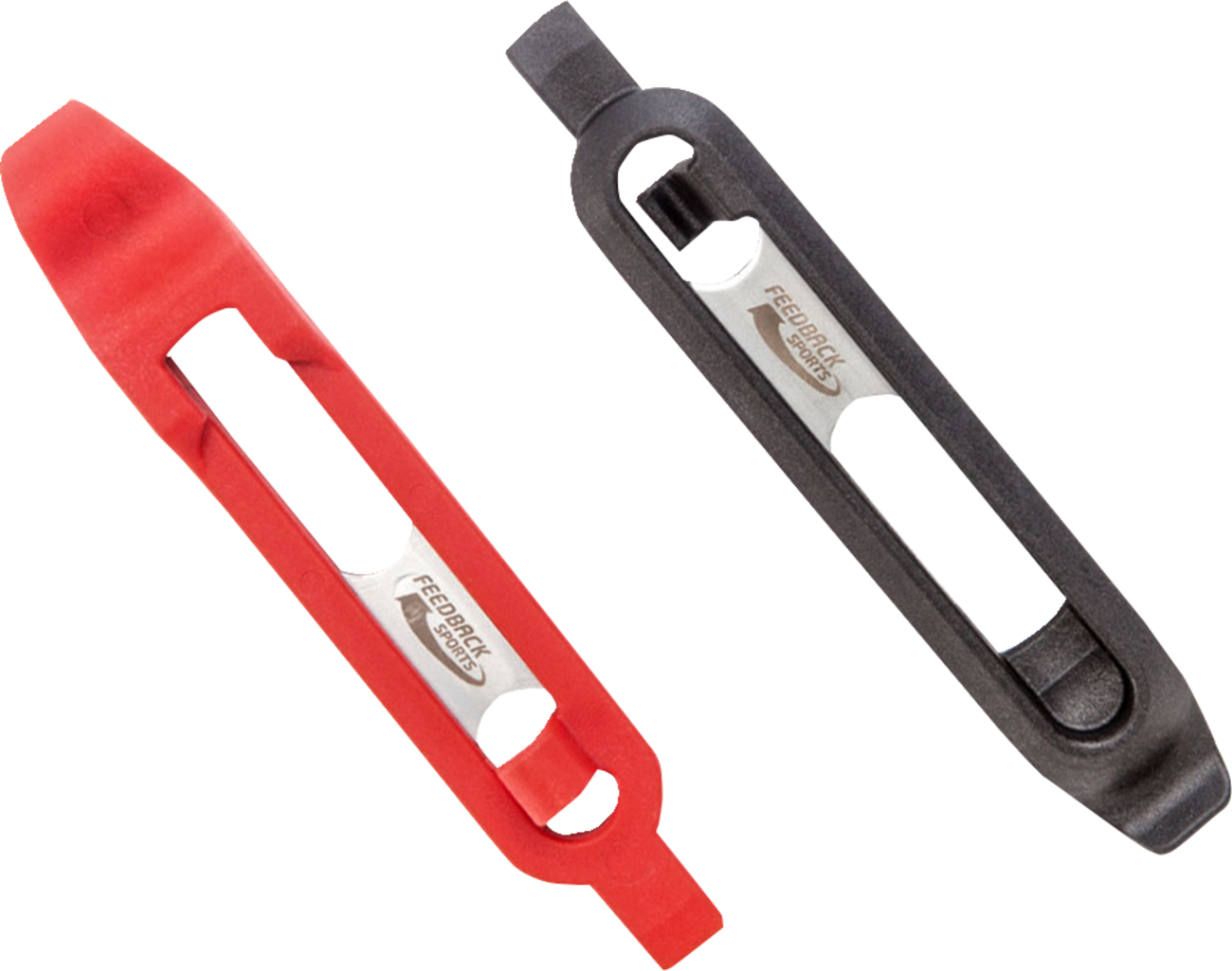 FEEDBACK SPORTS Steel Core Tire Levers 2.0 - 2-in-1 Tire & Brake Tool