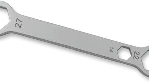 CRUZTOOLS Wrench - Front/Rear Axle - Closed End - 14 mm x 22 mm x 27 mm