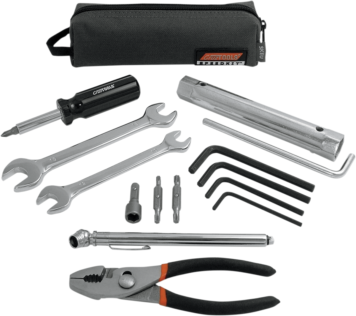CRUZTOOLS Tool Kit - Ultra-Compact - Zipper Pouch - BMW/KTM/Triumph