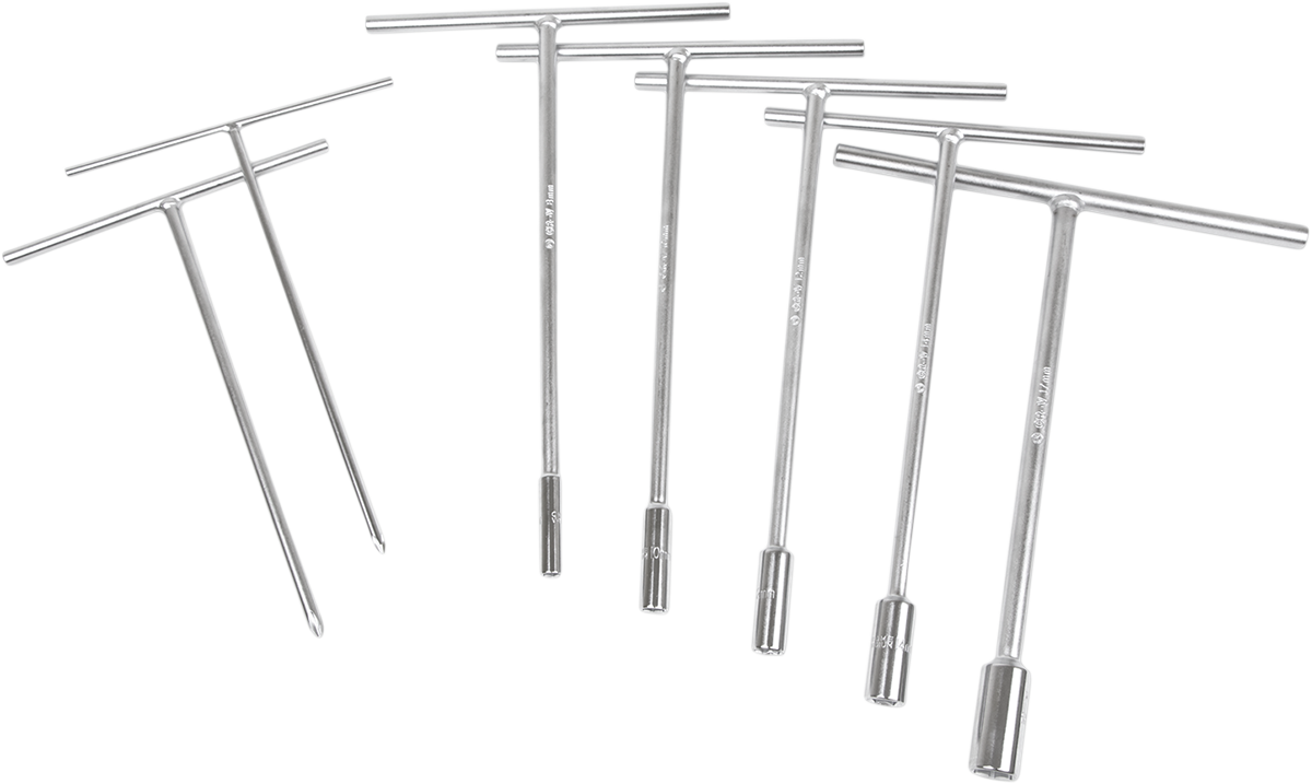 MOTORSPORT PRODUCTS T-Handle Tools - Socket/Screwdriver - Set of 7