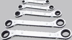 LANG TOOLS Wrench Set - Ratcheting Offset - SAE