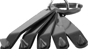 PERFORMANCE TOOL Screwdriver Set - Low Profile