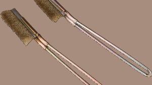 MOOSE OFFROAD Brushes - Engine - Soft Metal