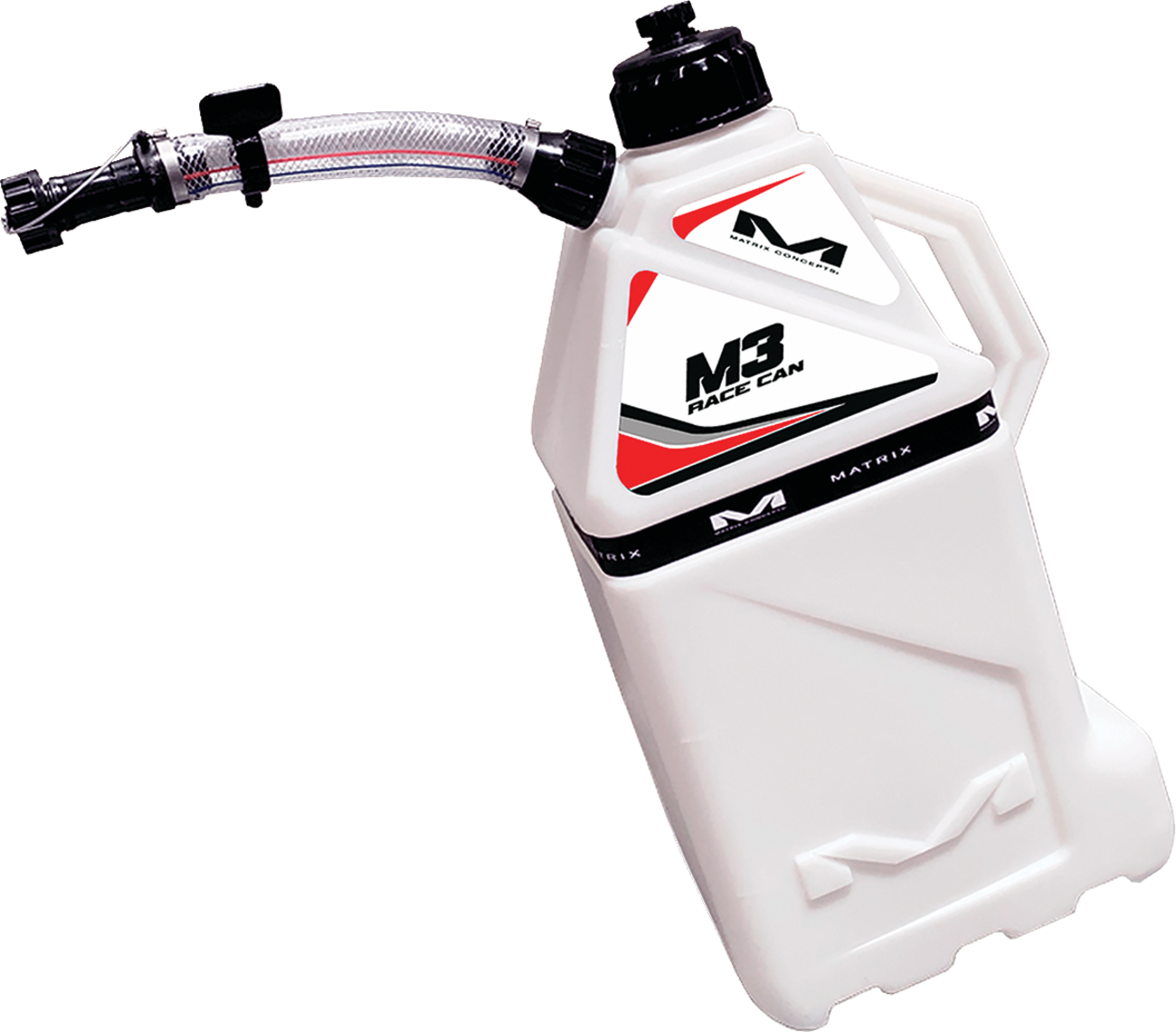 MATRIX CONCEPTS,LLC M3 Utility Can - 4 gal - White/Black