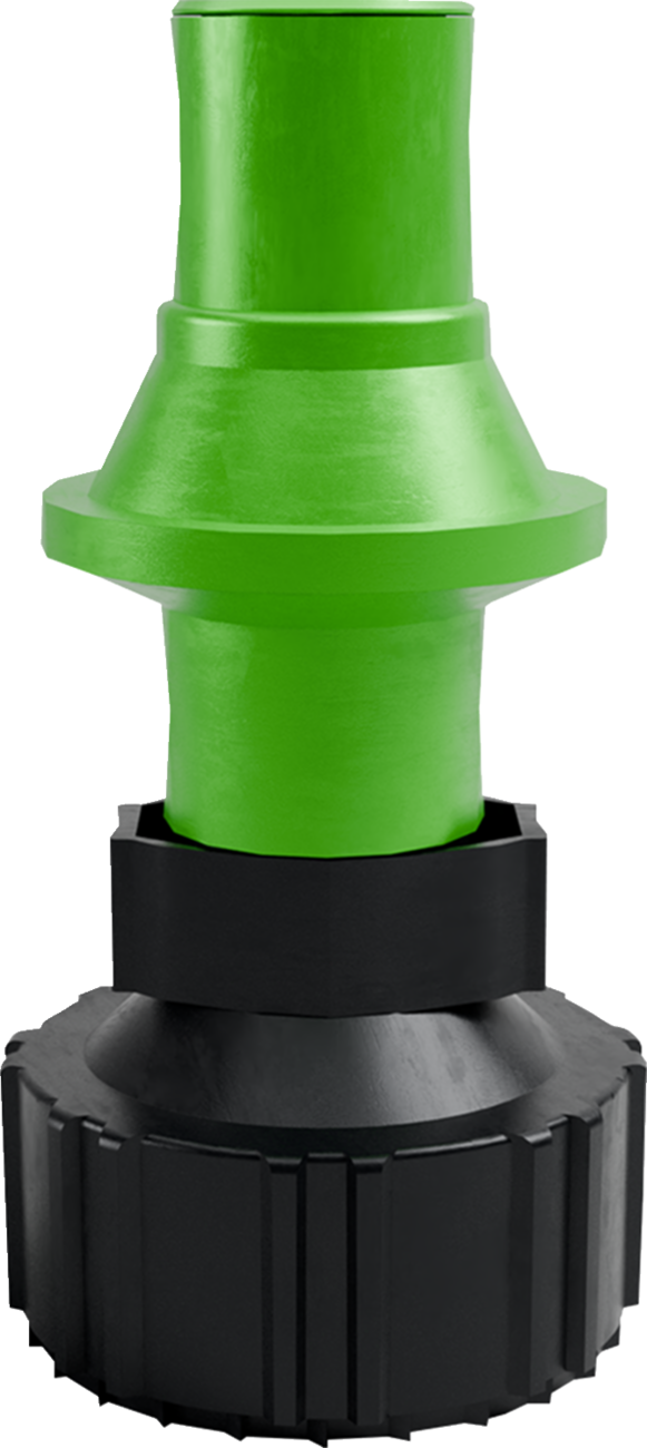 Replacement Ripper Cap - Tuff Jug Container - Kawasaki Green - 2.7 US gal