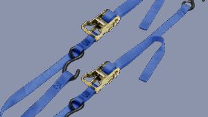 ANCRA Integra Rat Pak Tie-Downs - 1" x 6' - Blue