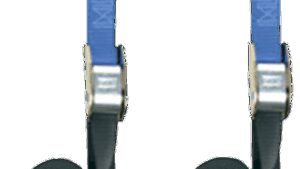 POWERTYE MFG. Soft-Tye Tie-Downs - 1" x 5-1/2' - Blue