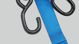 PARTS UNLIMITED Cam Buckle Tie-Down - 1" x 5-1/2' - Blue