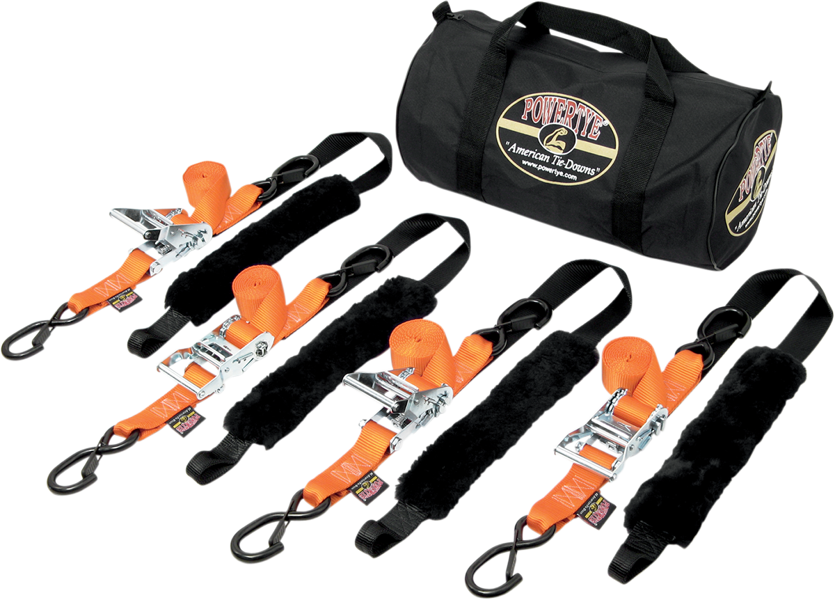 POWERTYE MFG. Fat Strap Trailer Kit - Orange