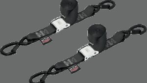 POWERTYE MFG. Cam Tie-Downs - 1-1/2" x 5-1/2' - Black